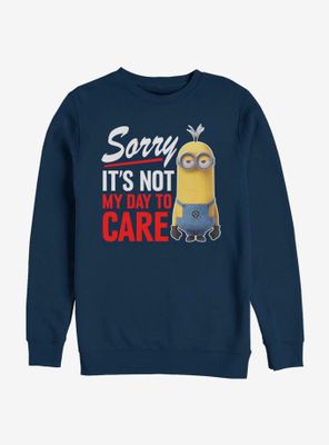 Despicable Me Minions Not My Day Sweatshirt