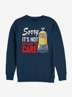 Despicable Me Minions Not My Day Sweatshirt