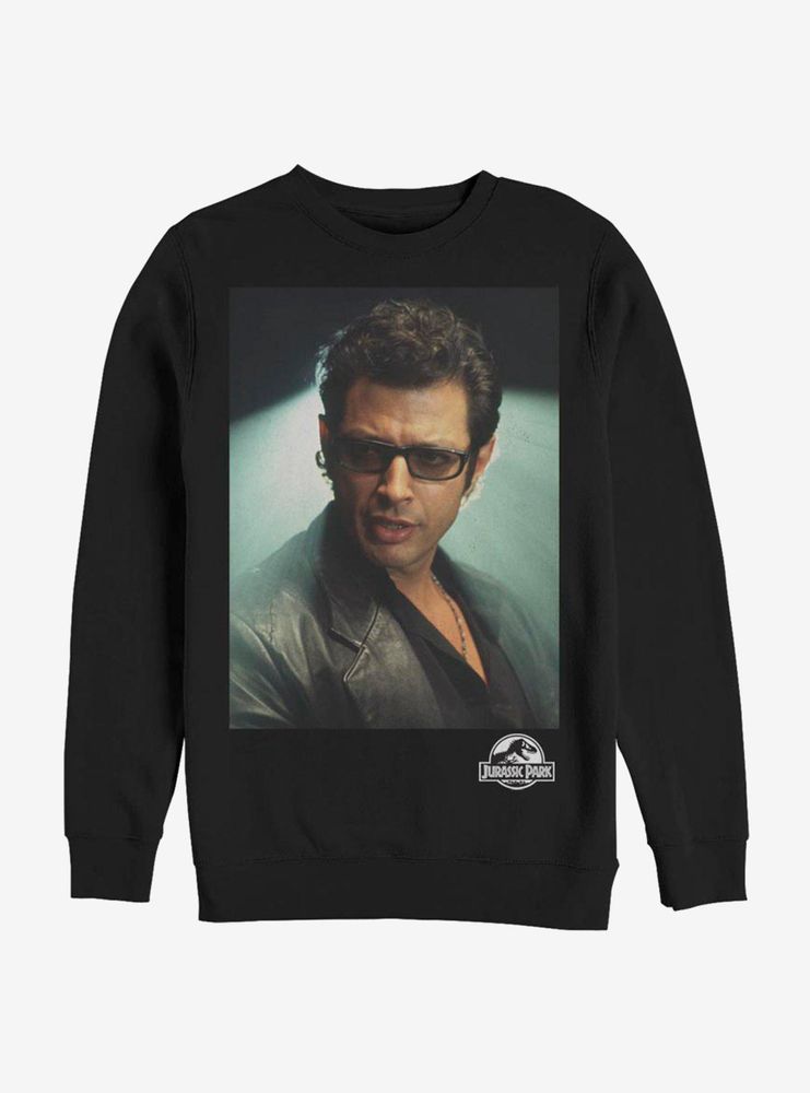 Jurassic Park Malcolm Glow Sweatshirt