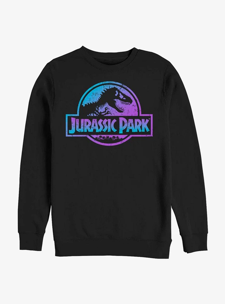 Jurassic Park Neon Logo Sweatshirt