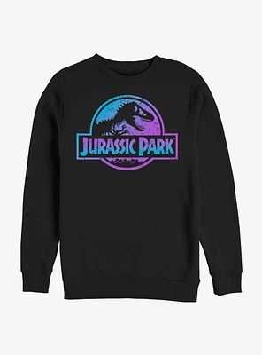 Jurassic Park Neon Logo Sweatshirt
