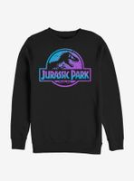 Jurassic Park Neon Logo Sweatshirt