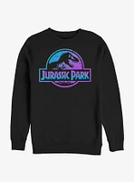 Jurassic Park Neon Logo Sweatshirt
