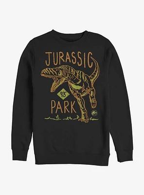 Jurassic Park Doodle 1993 Sweatshirt