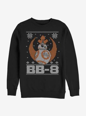 Star Wars Episode VII The Force Awakens BB8 Bells Sweatshirt