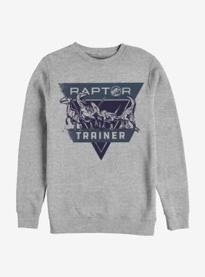 Jurassic World Raptor Trainer Shield Sweatshirt