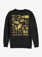 Despicable Me Minions Plans Sweatshirt