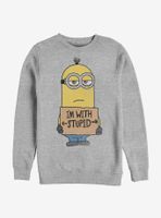 Despicable Me Minions Stupid Sweatshirt