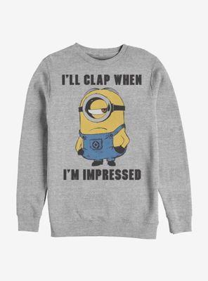 Despicable Me Minions Unimpressed Sweatshirt