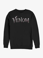Marvel Venom Chrome Logo Sweatshirt