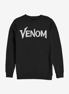 Marvel Venom Logo White Sweatshirt