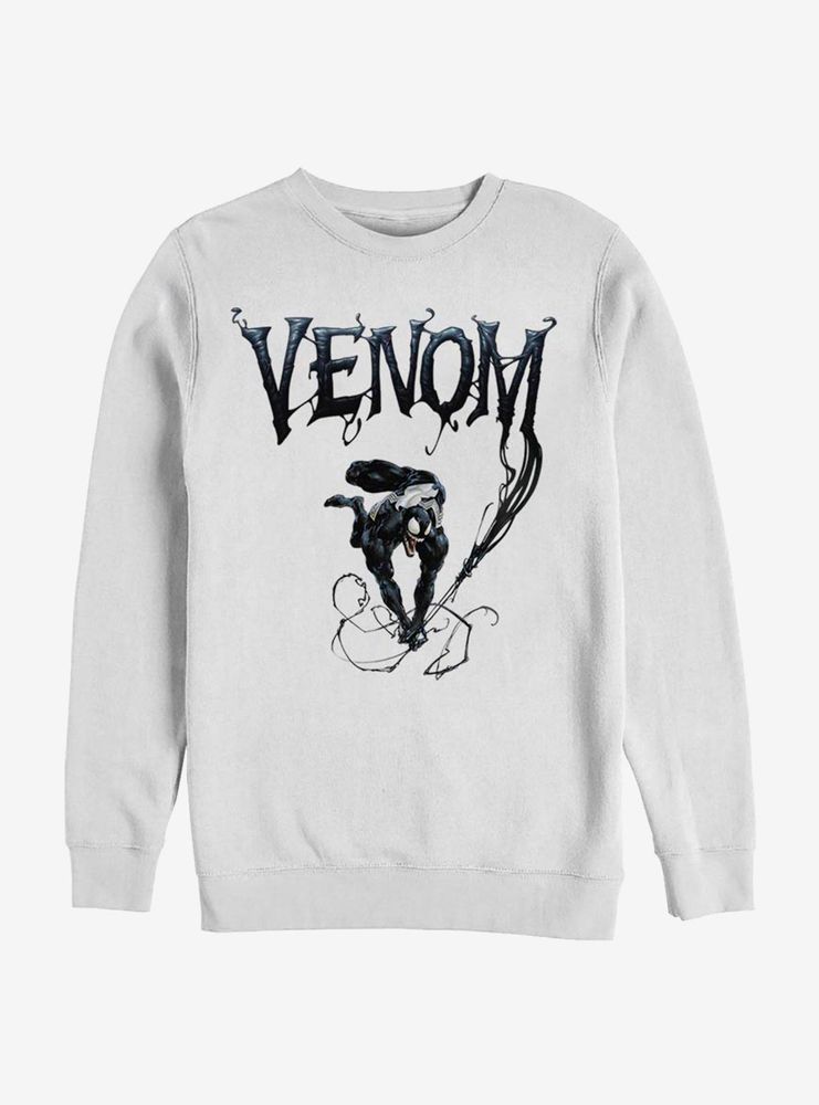 Marvel Venom Symbiote Title Sweatshirt