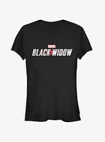 Marvel Black Widow Logo Girls T-Shirt