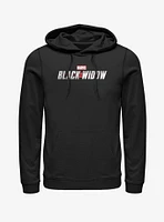 Marvel Black Widow Logo Hoodie