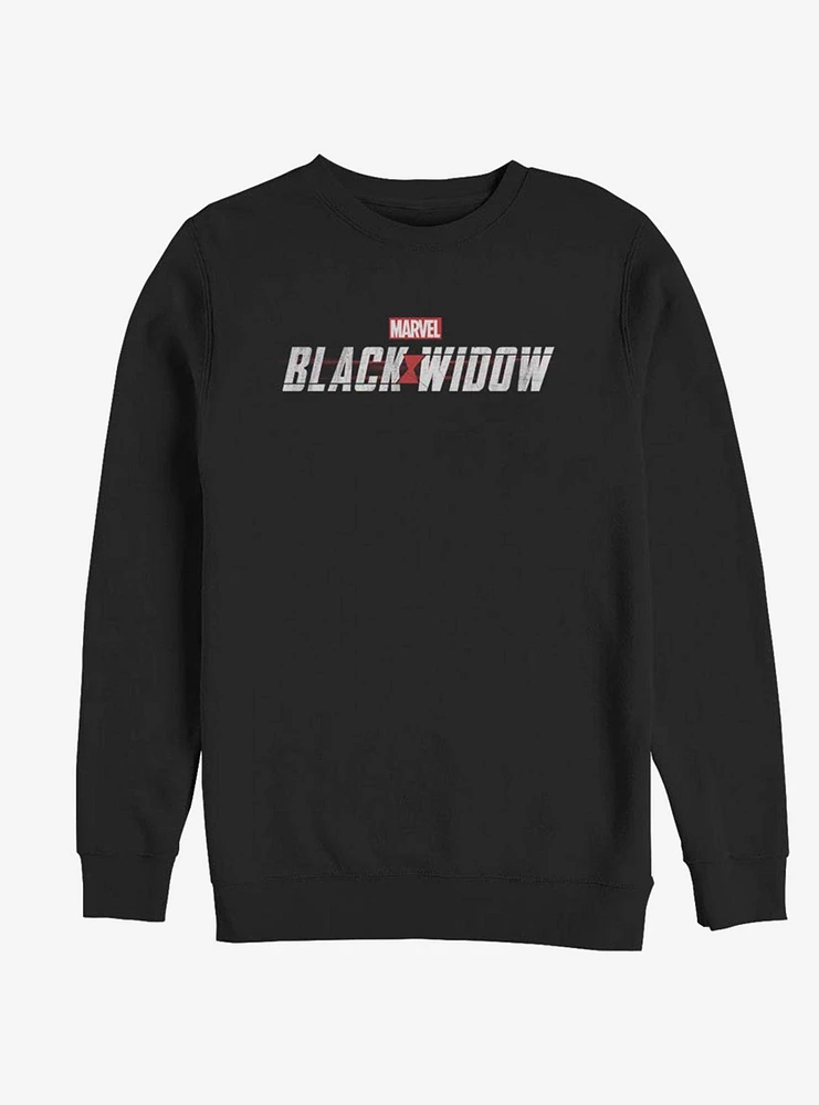 Marvel Black Widow Logo Sweatshirt
