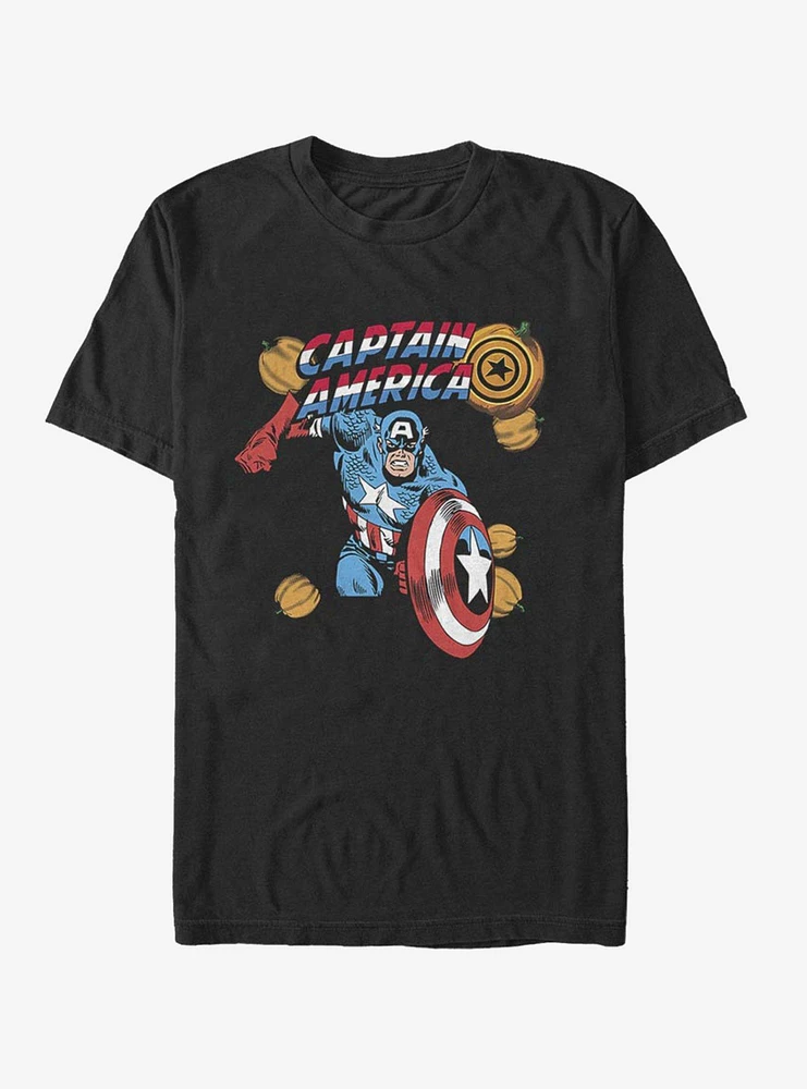 Marvel Captain America Pumpkins T-Shirt