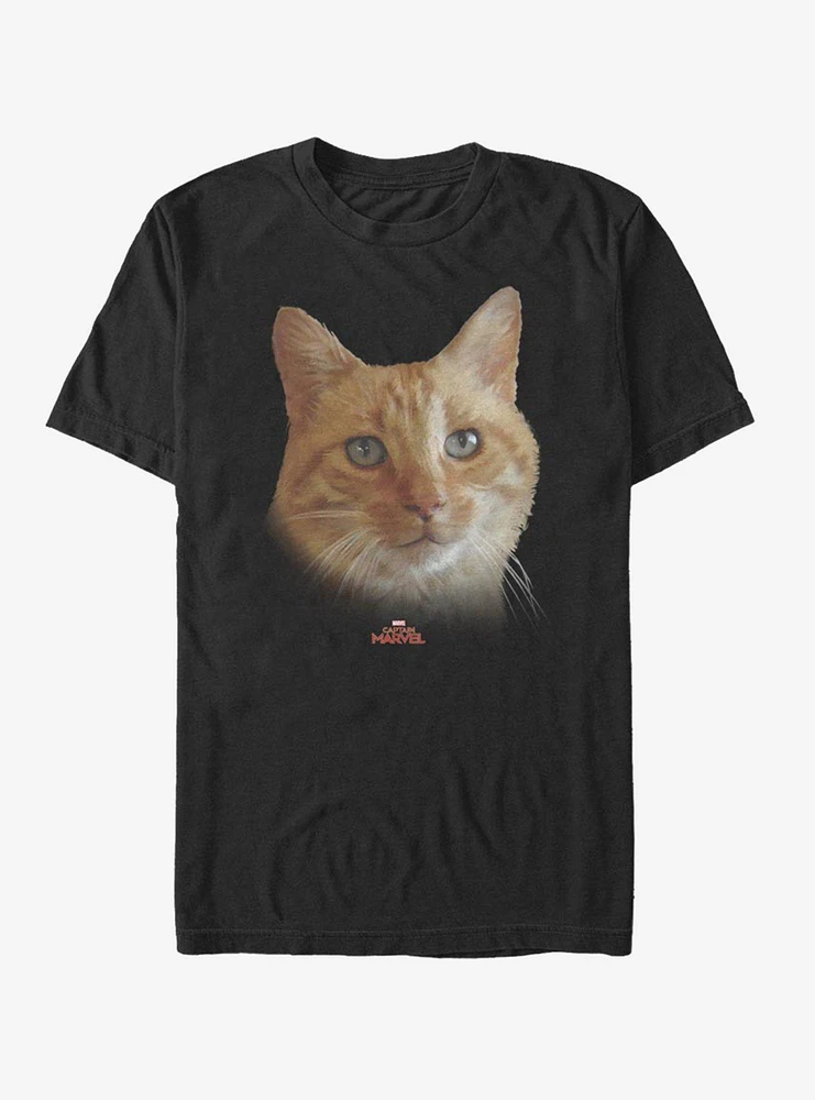 Marvel Captain Cat Face T-Shirt