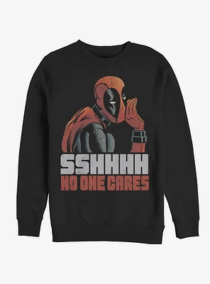 Marvel Deadpool No One Sweatshirt