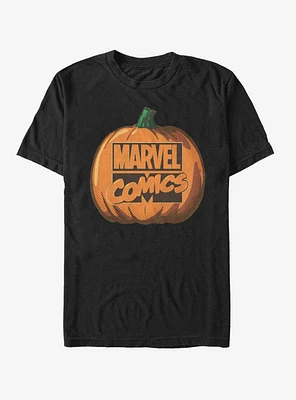 Marvel Logo Pumpkin T-Shirt