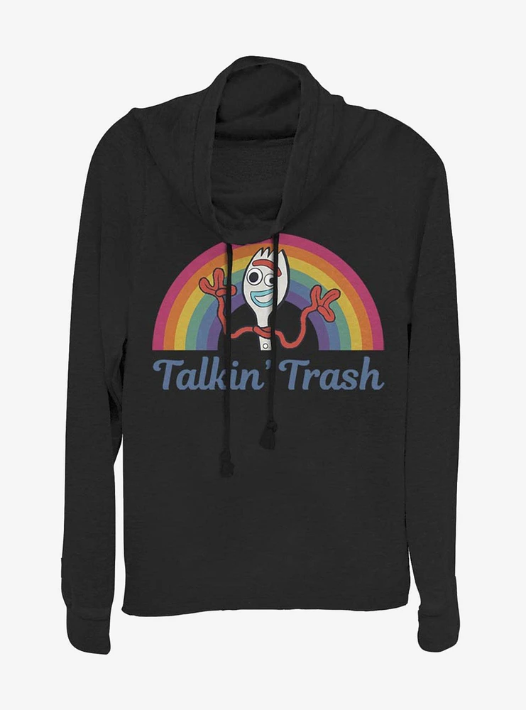 Disney Pixar Toy Story 4 Talkin' Trash Cowl Neck Long-Sleeve Girls Top