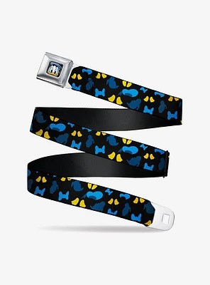 Disney Donald Duck Elements Scattered Seatbelt Belt