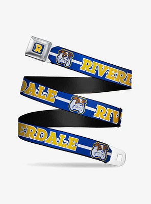 Riverdale Bulldog Mascot Seatbelt Belt