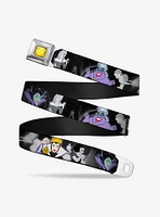 Disney Villains Hexing Princess Scenes Seatbelt Belt