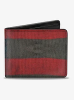 A Nightmare On Elm Street Freddys Sweater Stripes Red Black