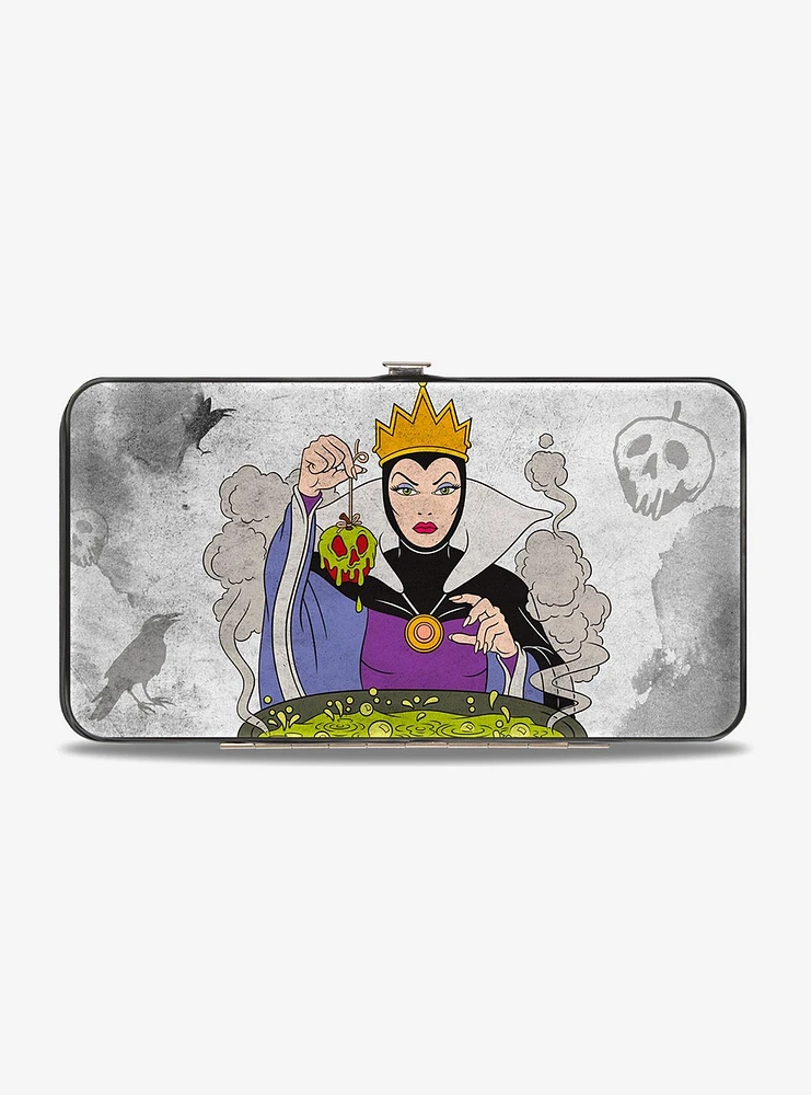 Disney Snow Whites Evil Queen Cauldron Pose Once Upon A Time Hinged Wallet