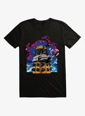 Doctor Who Dalek Colorful Space T-Shirt