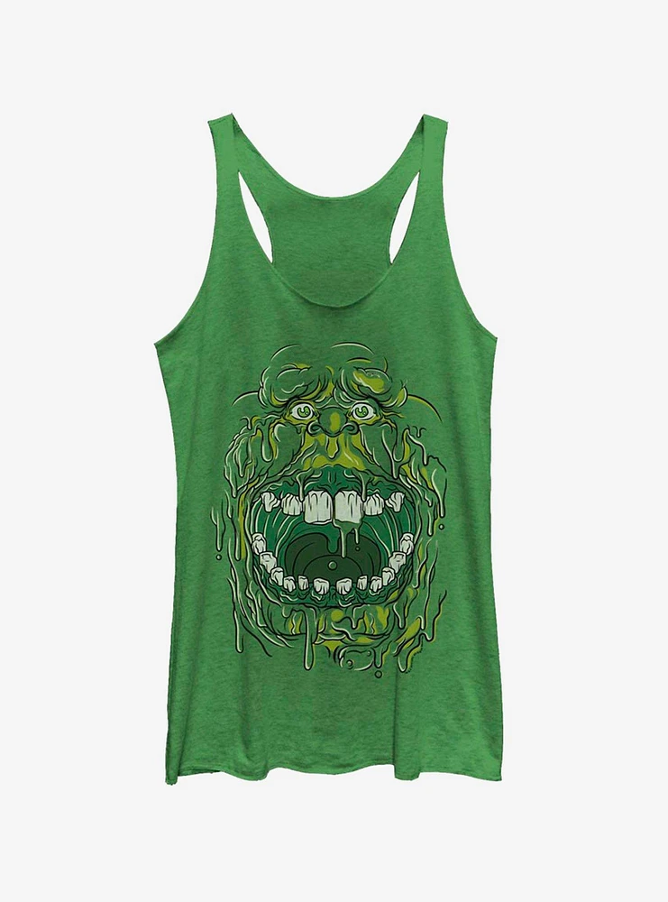 Ghostbusters Slimer Face Costume Girls Tank