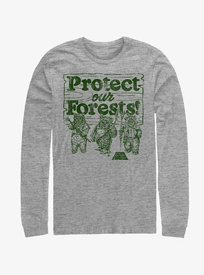 Star Wars Protect Our Forests Long-Sleeve T-Shirt