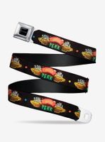 Friends Central Perk Neon Sign Seatbelt Belt