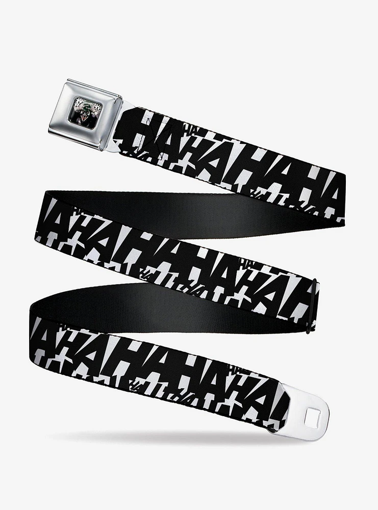 DC Comics Jokers Laugh Hahaha Seatbelt Belt