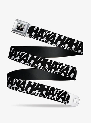 DC Comics Jokers Laugh Hahaha Seatbelt Belt