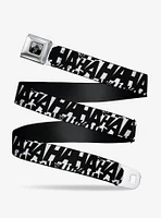 DC Comics Jokers Laugh Hahaha Seatbelt Belt