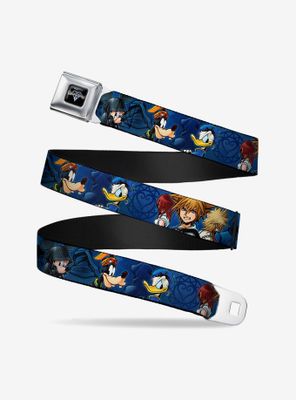 Disney Kingdom Hearts Character Pose Seatbelt Belt