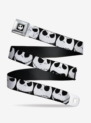 The Nightmare Before Christmas Jack Multiple Expressions Seatbelt Belt