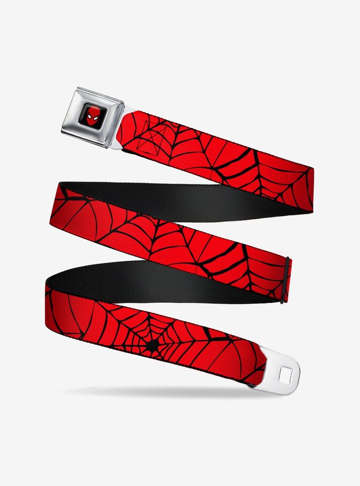 Marvel Spiderman Spiderweb Seatbelt Belt