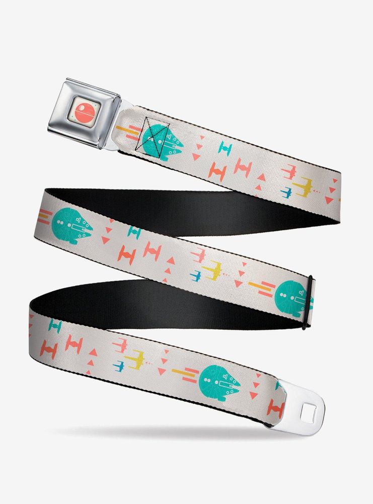 Star Wars Millenium Falcon TIE Fighters And X-Wing Seatbelt Belt