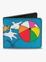 Disney Donald Duck Beach Ball Pose Bi-Fold Wallet