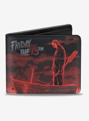 Friday The 13th Jason Boat Murder Bi-Fold Wallet