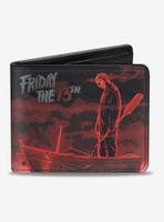 Friday The 13th Jason Boat Murder Bi-Fold Wallet