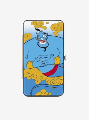 Disney Classic Aladdin Genie Smiling Pose Hinged Wallet