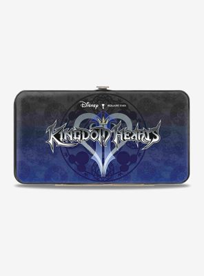 Disney Kingdom Hearts II Hidden Mickey Symbols Scattered Hinged Wallet