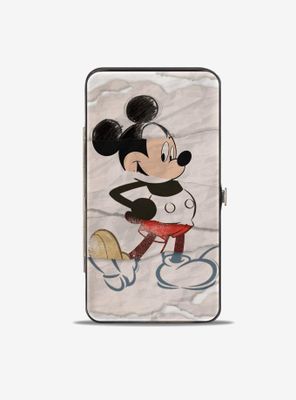 Disney Mickey Mouse Standing Pose Modern Retro Sketches