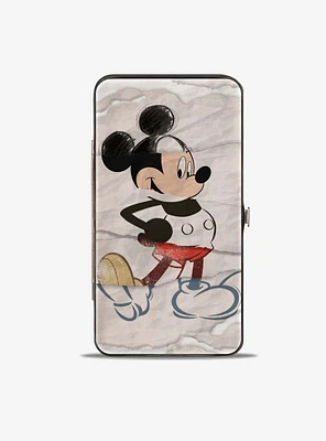 Disney Mickey Mouse Standing Pose Modern Retro Sketches