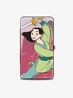 Disney Mulan Sword Action Pose Hinged Wallet