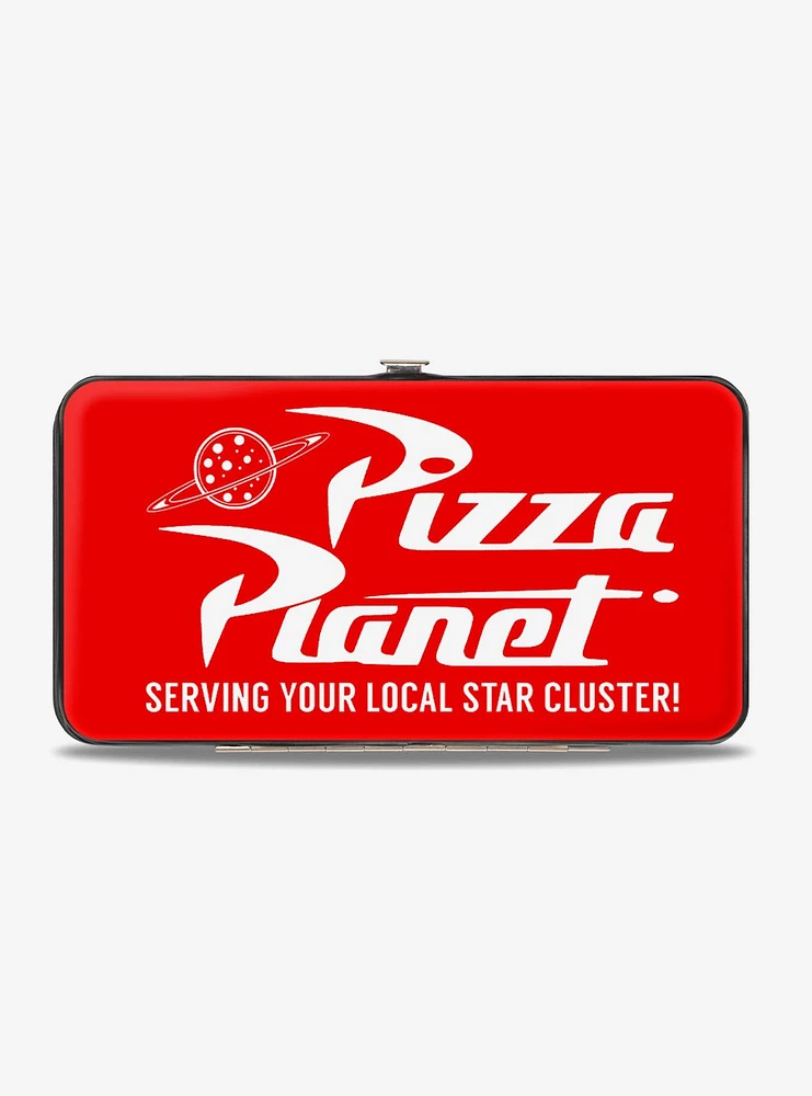Disney Pixar Toy Story Pizza Planet Serving Your Local Star Hinged Wallet