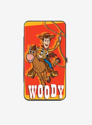 Disney Pixar Toy Story Woody and Bullseye Riding Pose Hinged Wallet